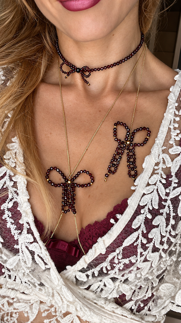 Zawieszka na Plecy - Vela - Back Glam, Granat - obrazek 6